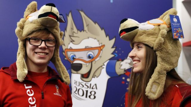 Официальный символ ЧМ-2018 - волк Забивака