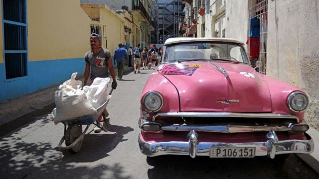 на улицах Гаваны