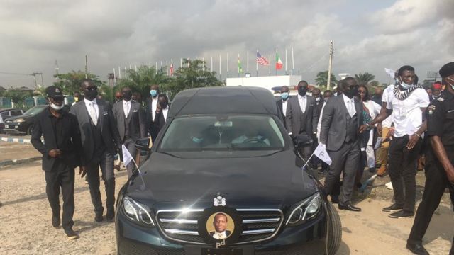 Dare Adeboye burial: Pastor Enoc Adeboye son RCCG funeral for Lagos