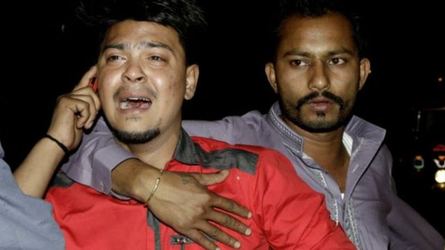 Abari kugerageza gutabaza nyuma y'igiterp i Lahore