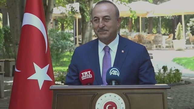 Turkish Foreign Minister Mevlut Cavusoglu