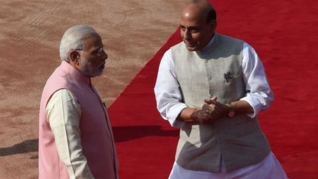 मोदी आणि राजनाथ सिंह