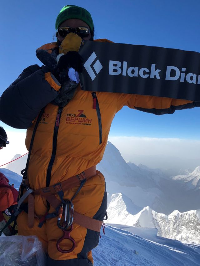 Lhakpa Everest'e 9. kez tırmanırken