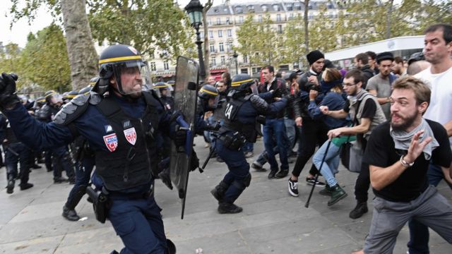 Paris'teki çatışmalar