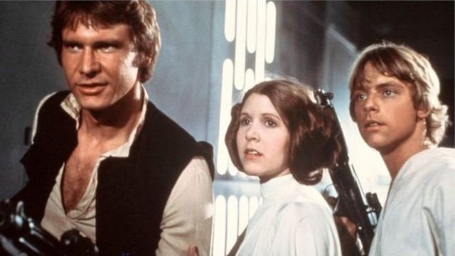 Harrison Ford da Carrie Fisher a fim din Satr Wars