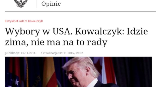 Polşanın Rzeczpospolita xəbər saytı