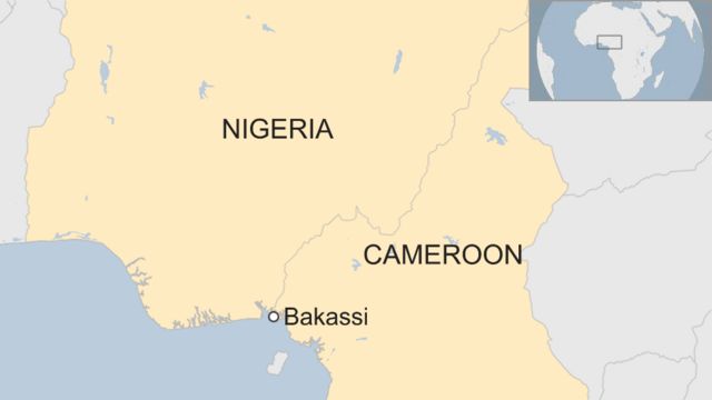 Cameroon And Nigeria Map Cameroon Forces 'Kill 97 Nigerian Fishermen' In Bakassi - Bbc News