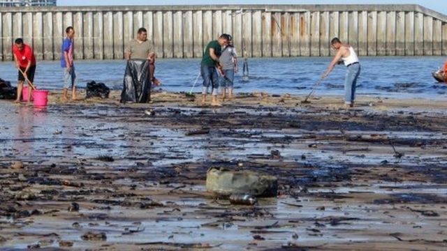 Pencemaran Tumpahan Minyak Di Teluk Balikpapan Sudah Tiga Hari Kami Mencium Bau Solar Bbc