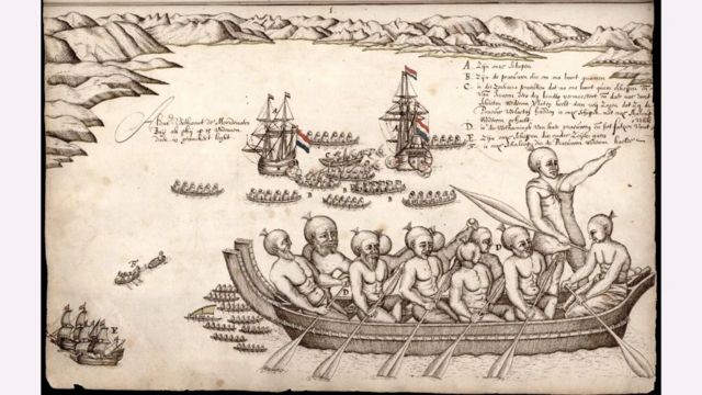 Тасманови бродови напустили су Нови Зеланд после крвавог окршаја са народом Маора - али он је веровао да је пронашао легендарни јужни континент