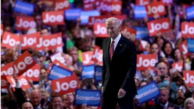 Joe Biden speaks at the 2016 convention