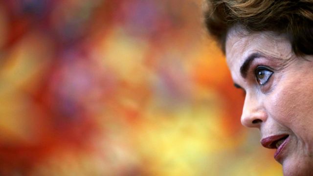Dilma Rousseff em foto de 14 de junho