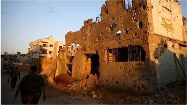 Intambara yo muri Syria imaze guhitana abantu barenga 250.000