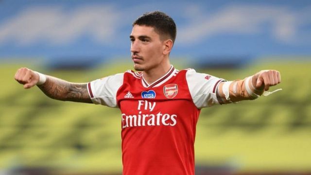 Beki wa kulia wa Arsenal na Hispania Hector Bellerin,