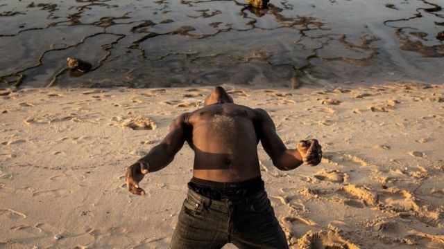 A ranar Laraba an nuna mana wani muhimmin bangare na yadda za ka motsa jiki a Pemba dake gabar tekun kasar Mozambique.