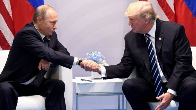 путін, трамп