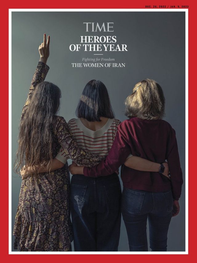 مجله تایم با اعلام زنان ایران به عنوان قهرمان سال ۲۰۲۲ که آخرین روزهای آن در حال سپری شدن است، نوشته آنچه اکنون در ایران رخ می‌دهد با گذشته متفاوت است.