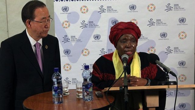 Ban Ki-moon, Nkosazana Dlamini-Zuma