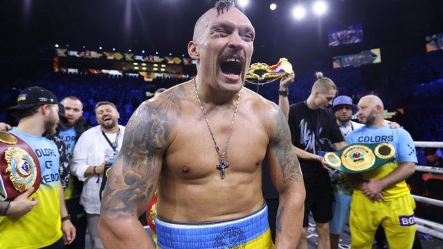 Олександр Усик: Я не хочу бути президентом України - BBC News Україна