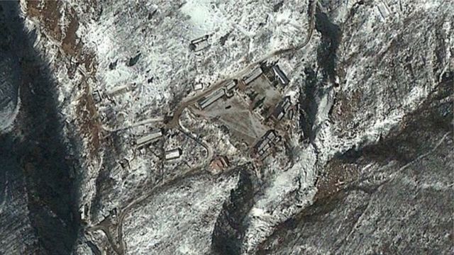 उत्तर कोरिया के परमाणु स्थल