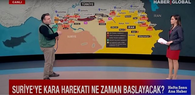 شبکه‌های خبری ترکیه مرتبا از تغییر معادلات و سیاست ترکیه در مورد شمال سوریه گزارش می‌دهند