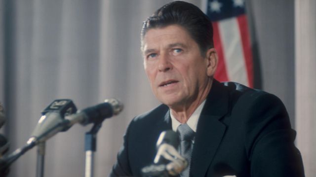 Presidente dos EUA, Ronald Reagan
