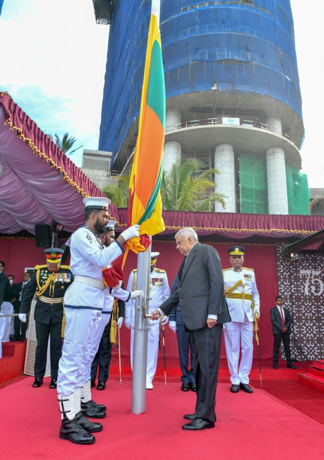 இலங்கை சுதந்திர தினம் ரணில் விக்ரமசிங்க