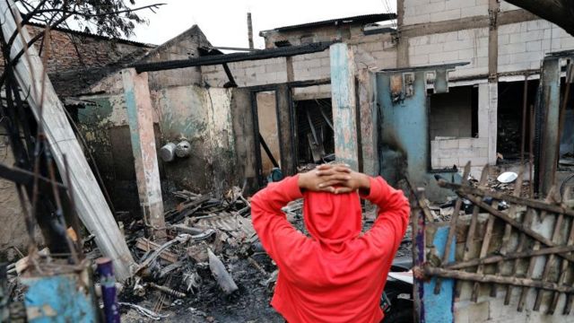 kebakaran Depo Pertamina Plumpang di Jakarta Utara 