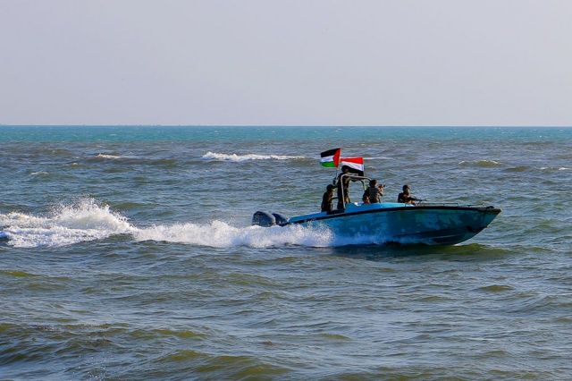 Хуситский патруль в Красном море