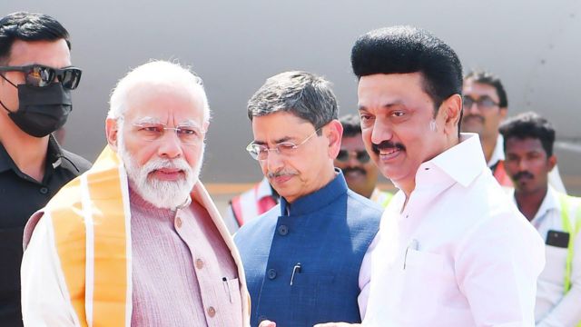 மோதி - ஸ்டாலின்