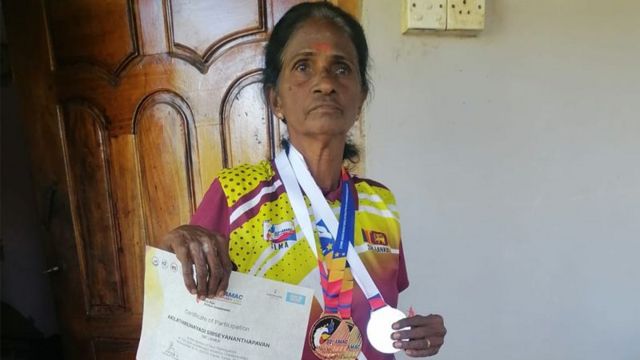 இலங்கை, முதியவர், தடகளம்
