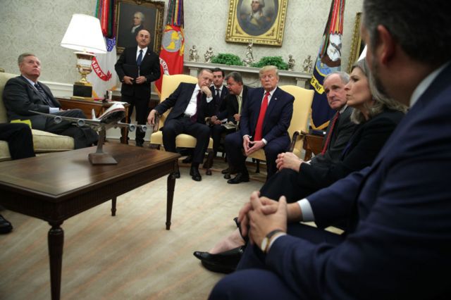 Trump, 2017’de Erdoğa'ı Beyaz Saray’da ağırlamıştı