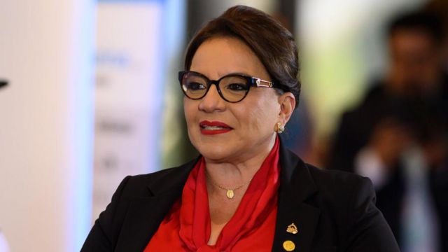 La presidenta de Honduras, Xiomara Castro.