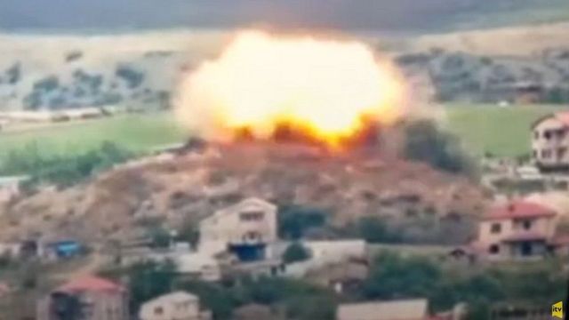 Una explosión en Nagorno Karabaj
