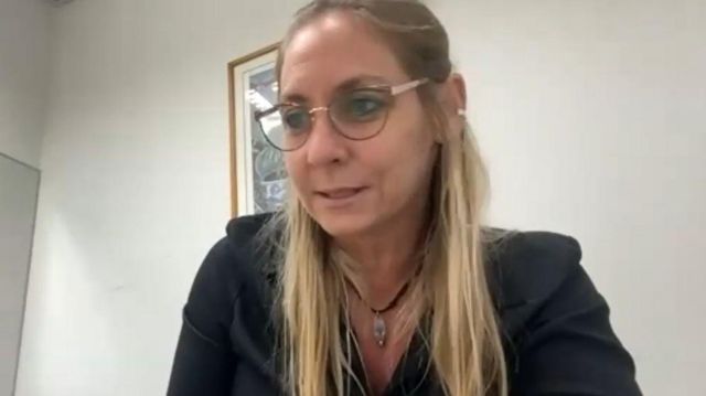 A médica brasileira Julie Schleifer