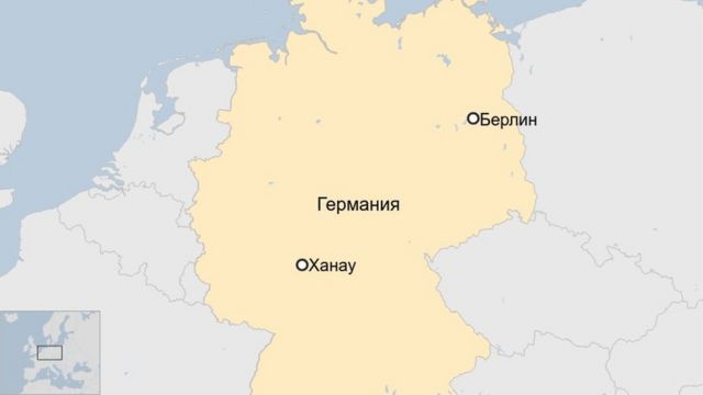 Германия карта