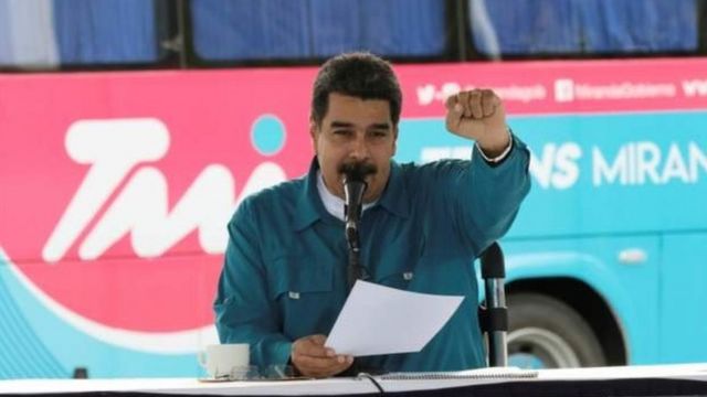 Rais Nicolas maduro wa Venezuela