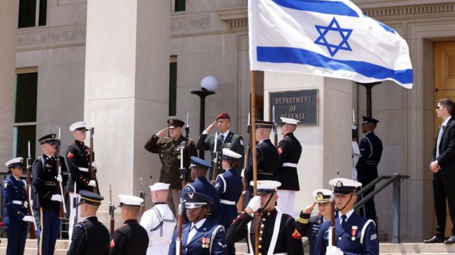 İsrail Savunma Bakanı Benny Gantz ile ABD Genelkurmay Başkanı Mark Milley, Haziran'da ABD'de bir araya gelmişti.