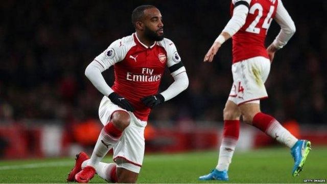 Alexandre Lacazette, 29, ameonekana kuwa analengwa na klabu ya Ligue 1