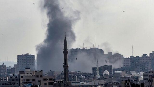 Газа под обстрелом