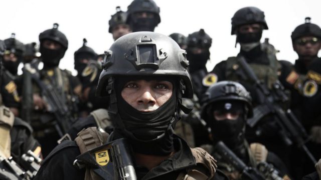 جندي من قوات مكافحة الإرهاب العراقية
