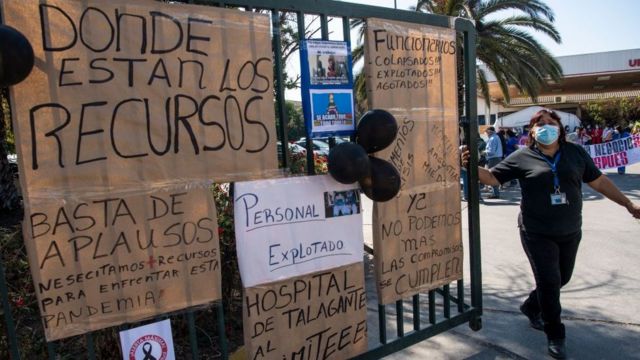 Hospital en Chile pide más recursos