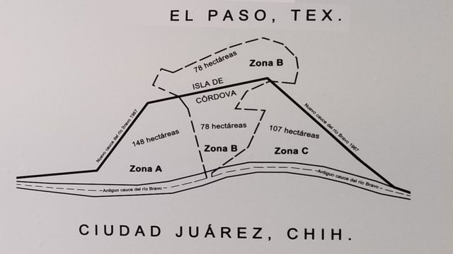 Mapa explicativo de la división