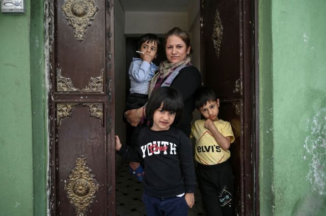 Şanlıurfa'da Suriyeli bir aile