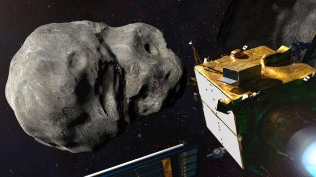 Sanat eseri: Dart uzay aracı, yolculuğunun son 50 dakikasında asteroidi tespit edecek