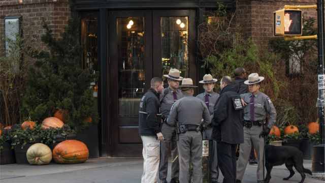 У ресторана