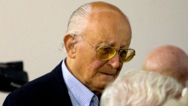 Former General Santiago Riveros in courtroom in Buenos Aires, Argentina. File photo