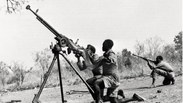 Waasi wa Anyanya walisaidiwa kimafunzo na silaha na Israeli