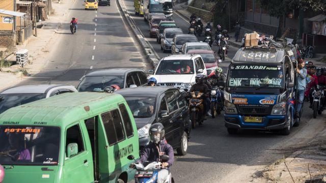 Dua hari jelang Idul Fitri, mengapa arus mudik Lebaran ...