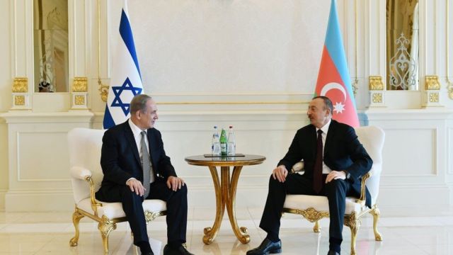 benjamin Netanyahu və İlham Əliyev