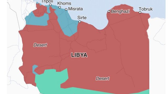 Khariidad muujinaysa halka Sirte Liibiya kaga taal
